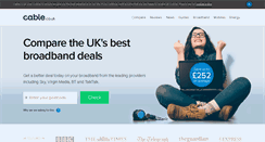 Desktop Screenshot of cable.co.uk